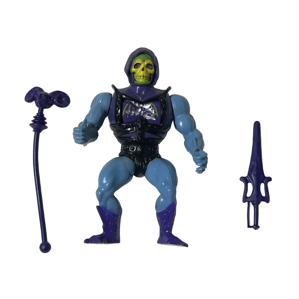 Mattel Battle Armor Skeletor Masters of the Universe 1984 Action Figure 5.5in